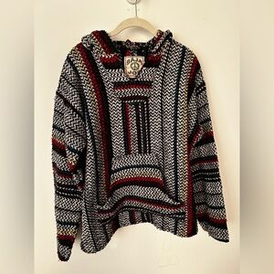 Baja Joe Multicolor Striped Hoodie